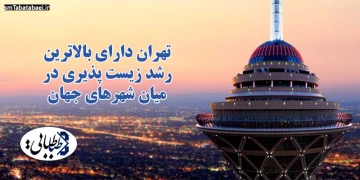 تهران دارای بالاترین رشد زیست پذیری در میان شهرهای جهان