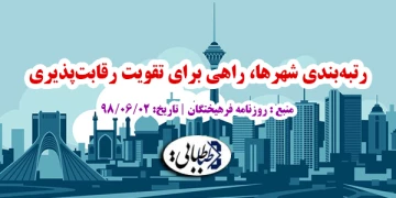 رتبه‌بندی شهرها، راهی برای تقویت رقابت‌پذیری