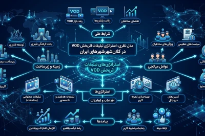 الگوی کیفی استراتژی های تبلیغات اثربخش پلتفرم های ویدئو درخواستی در کلانشهرهای ایران با رویکرد داده بنیاد