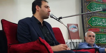 گالری تصاویر - دیدار حجت الاسلام سید محمد مهدی طباطبائی و حجت الاسلام قرائتی و مراسم شب قدر