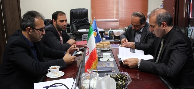 جلسه با شهردار شهر قزوین